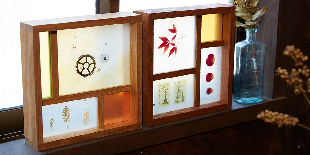 Magritte Lamp（nodoka –earth&crafts by 造形工房 四次元株式会社）