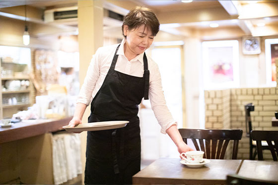 麻布珈琲店の名物ママ