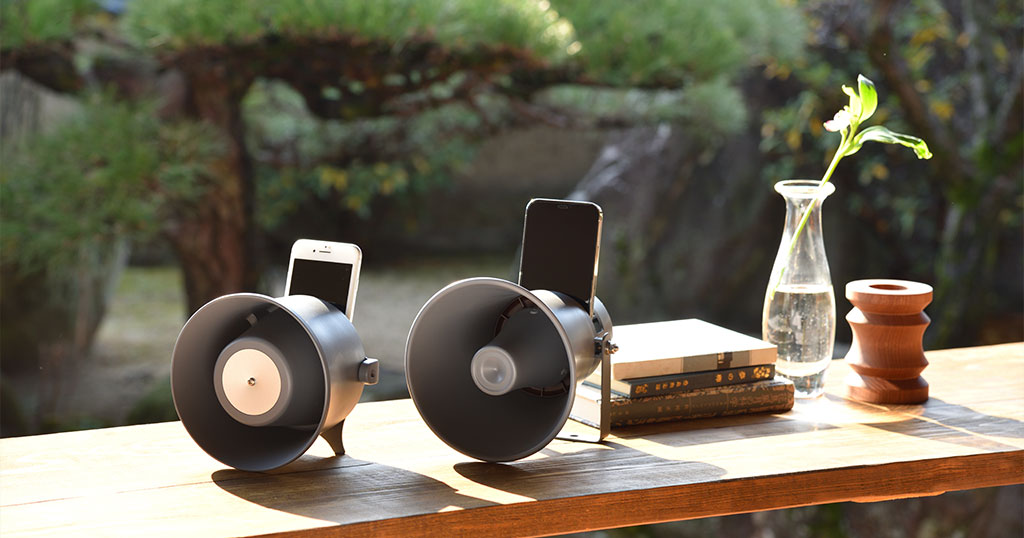無電源パッシブスピーカー『拡音器』 - 株式会社ノボル電機 - 大阪